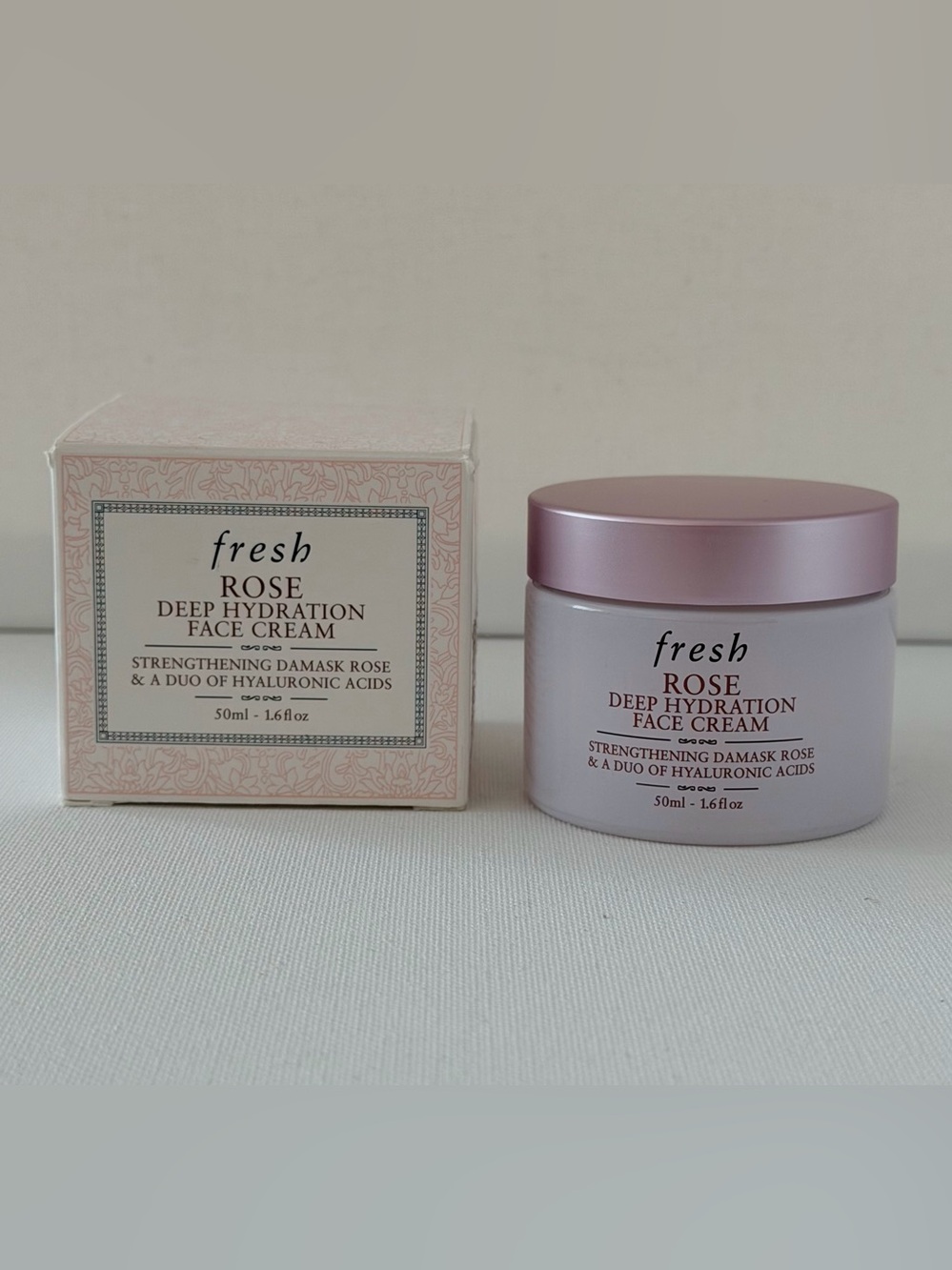 Fresh Rose Deep Hydration Face Cream - Full Size 50 ml / 1.6 fl oz - NIB